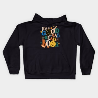 Cheerful Reading Mantra Kids Hoodie